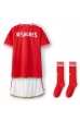 Benfica Babyklær Hjemme Fotballdrakt til barn 2023-24 Korte ermer (+ Korte bukser)